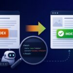 WordPress page changing from a noindex directive to an indexable Google Search page